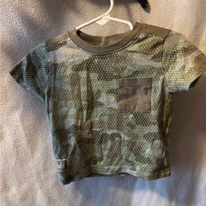 DKNY Green Camo Kids T-Shirt